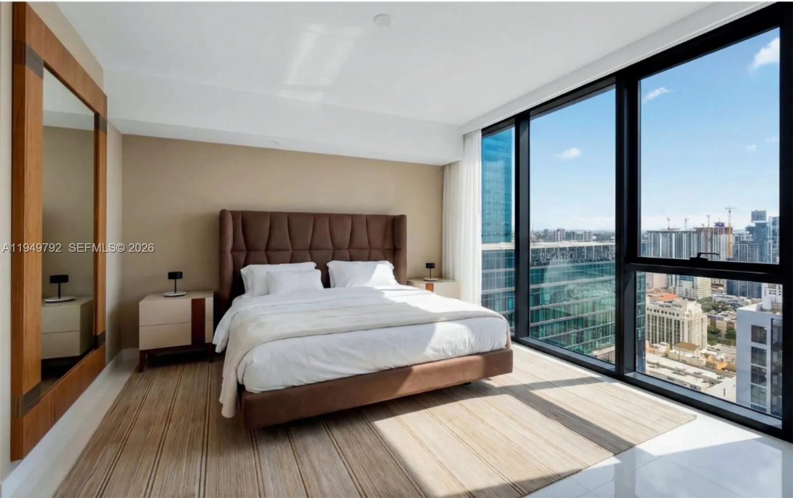 Master bedroom designer project - virtually staged