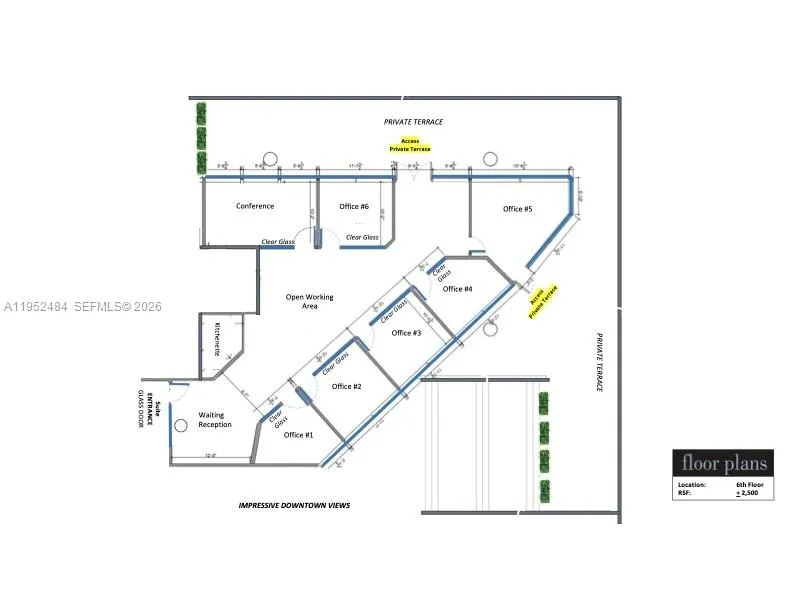 2100 Ponce De Leon Blvd 604, Coral Gables, Florida, Coral Gables, Florida 33134, ,Commercial Lease,For Rent,2100 Ponce De Leon Blvd 604, Coral Gables, Florida,A11952484