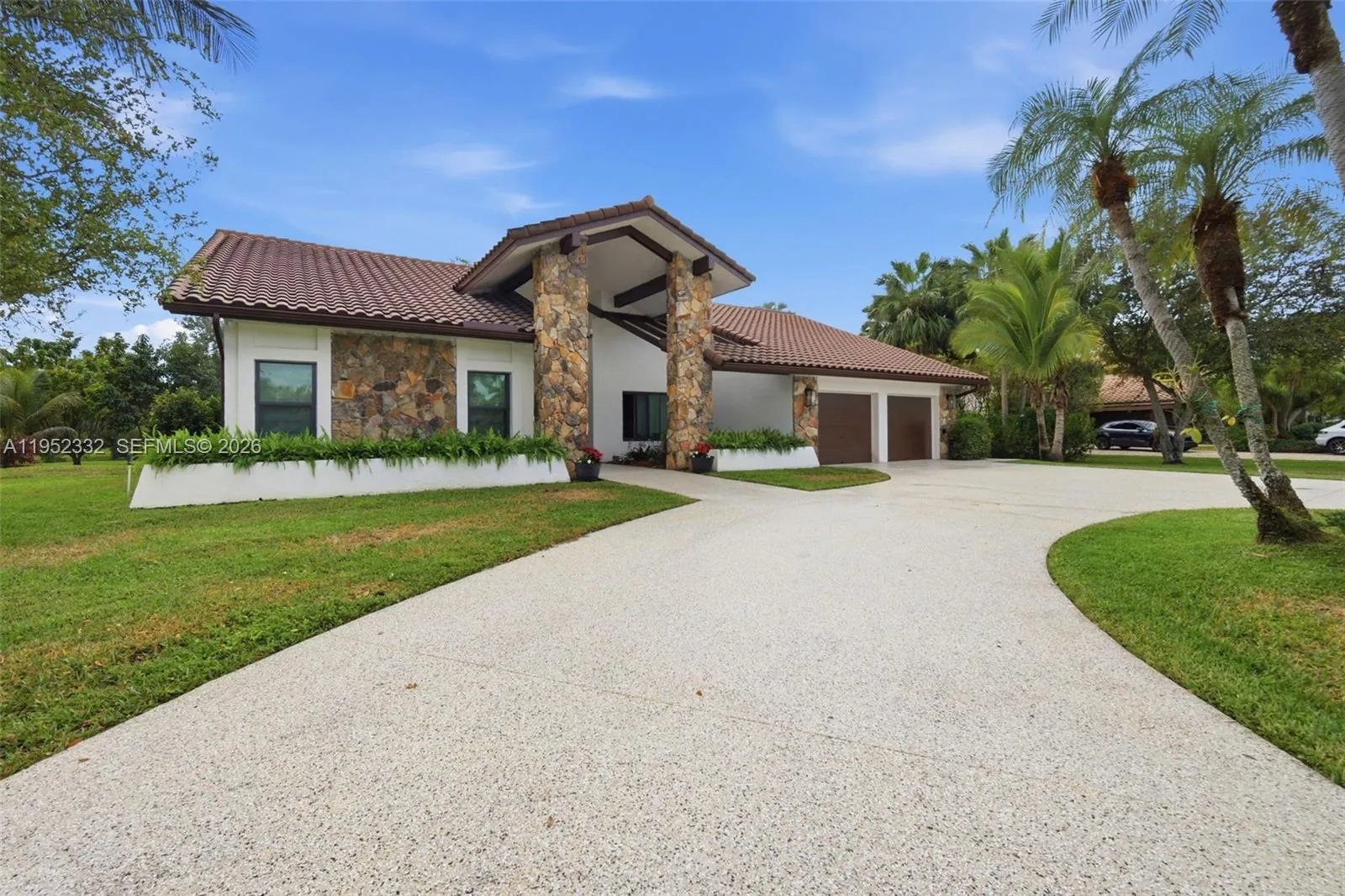 new epoxy finish driveway