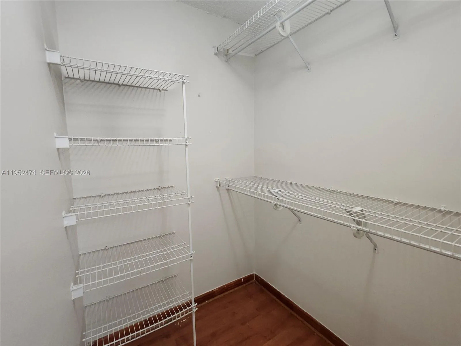Closet in 2nd Bedroom.