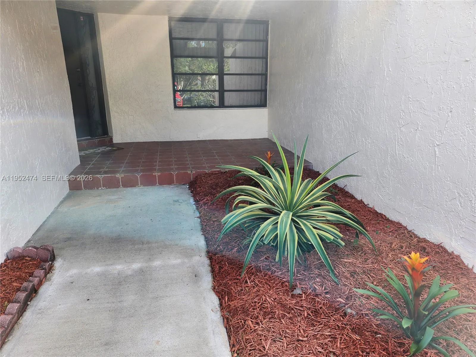 Walkway Leading to the Front Door.