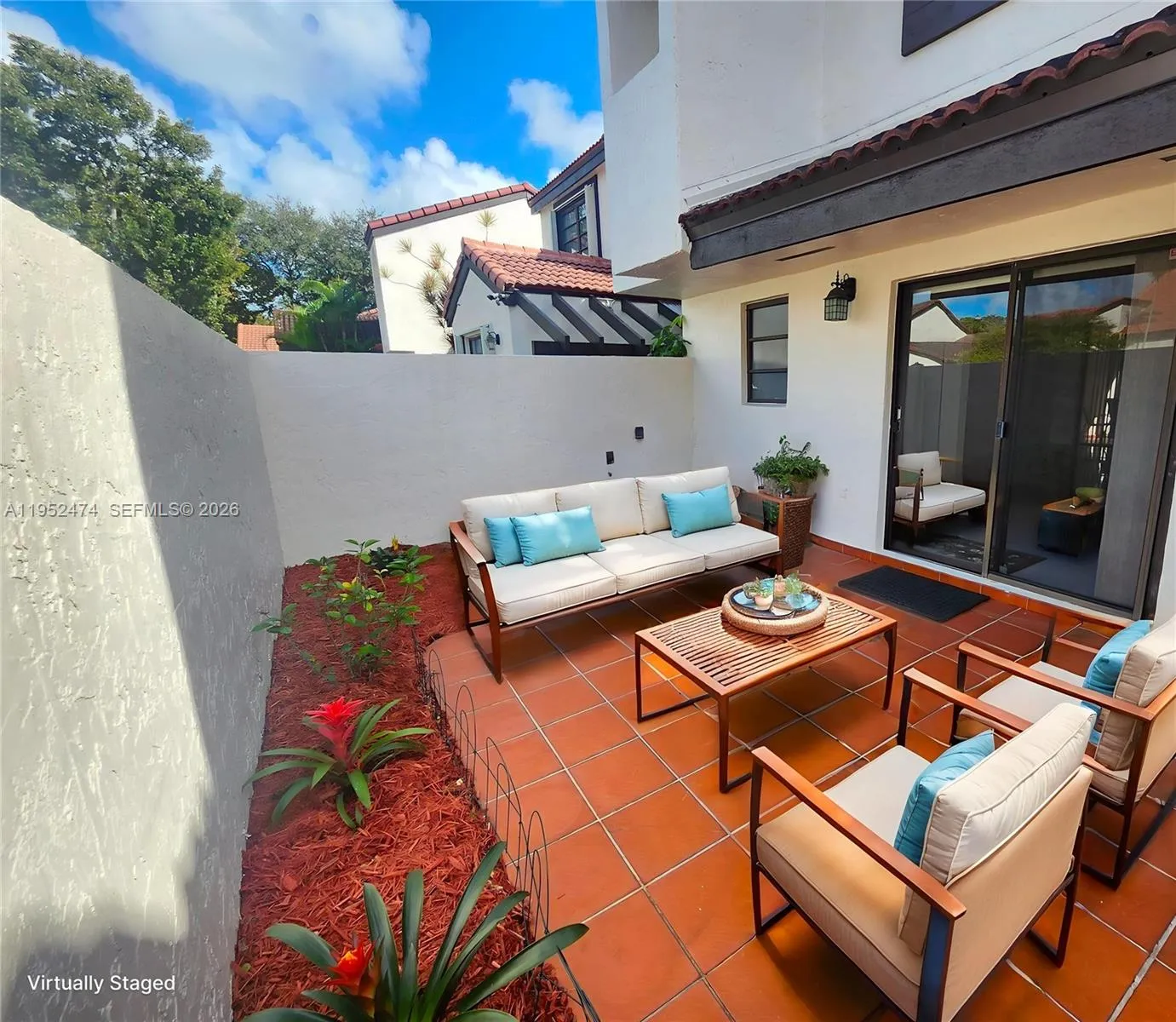 Front Patio off of Flex Space.