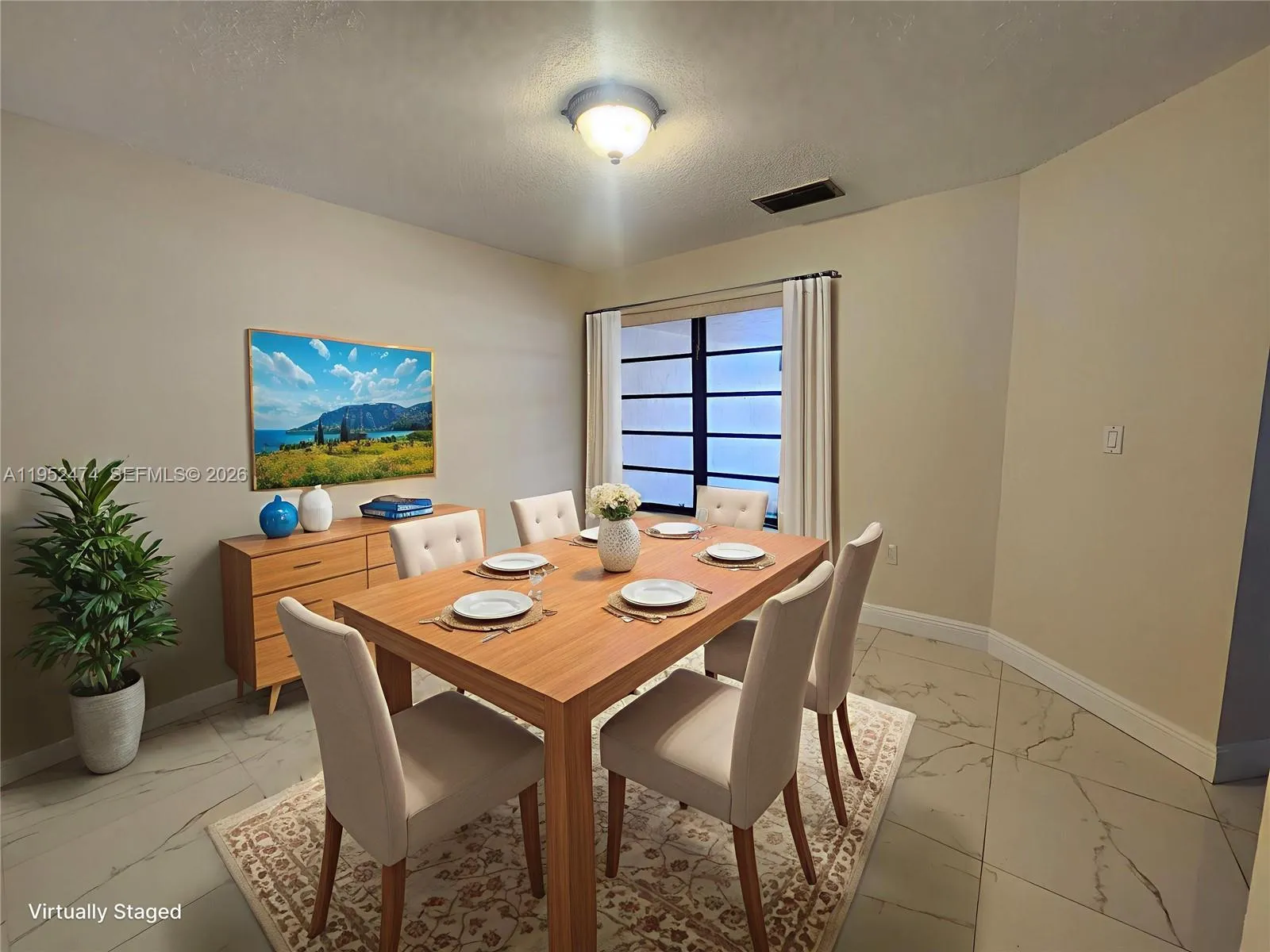 Dining Room Located right off the Kitchen.