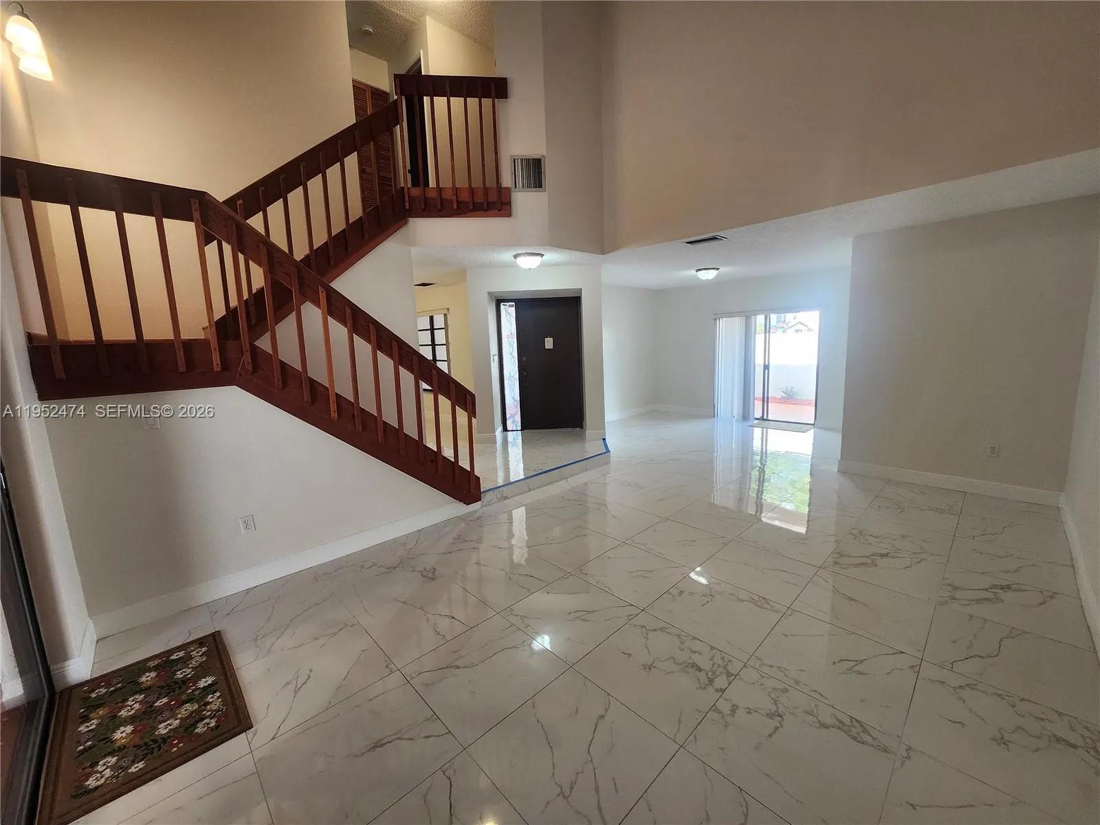 Living/Family Room with Flex Space with Full Bathroom.