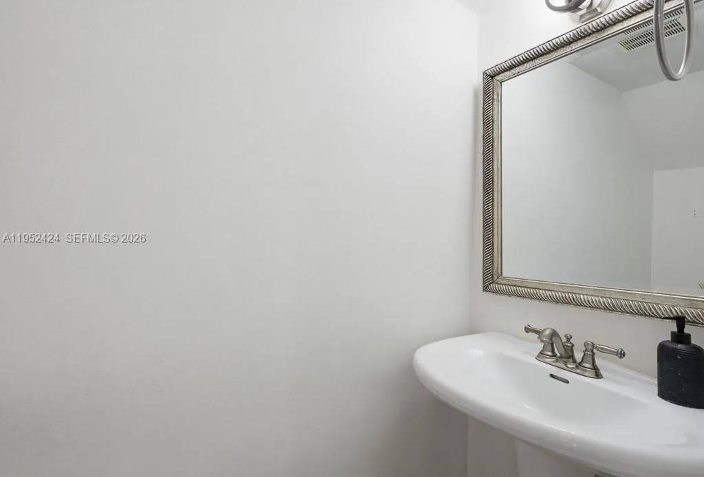 Half Bathroom first floor