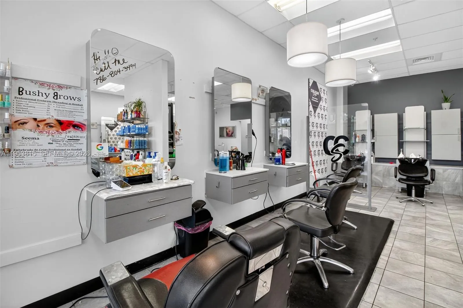 Turnkey Full-service Beauty Salon & Barbershop, Kendall, Florida 33186, ,Business Opportunity,For Sale,Turnkey Full-service Beauty Salon & Barbershop,A11953815