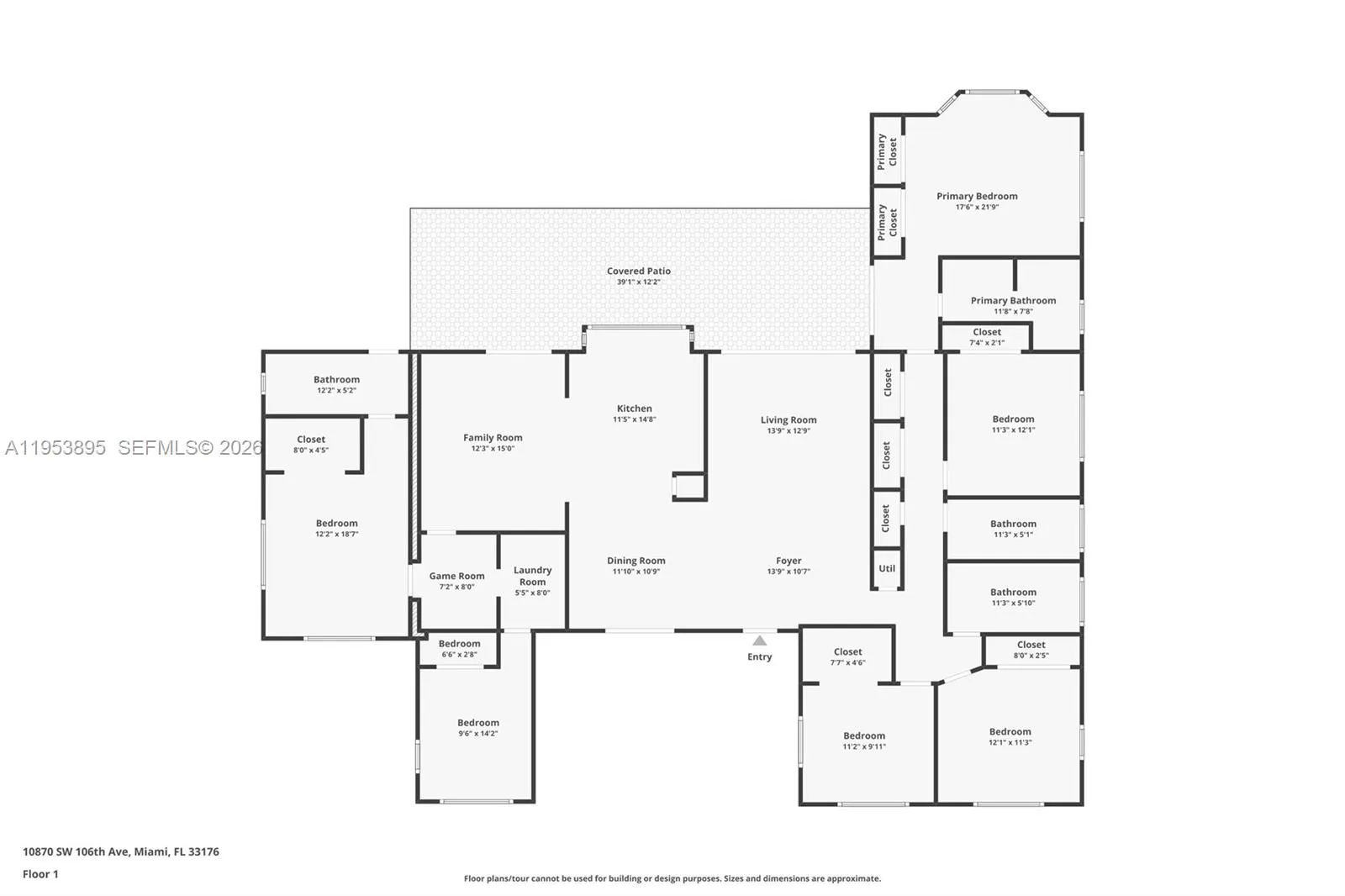 10870 Sw 106th Ave, Miami, Florida 33176, Miami, Florida 33176, 6 Bedrooms Bedrooms, ,4 BathroomsBathrooms,Residential,For Sale,10870 Sw 106th Ave, Miami, Florida 33176,A11953895