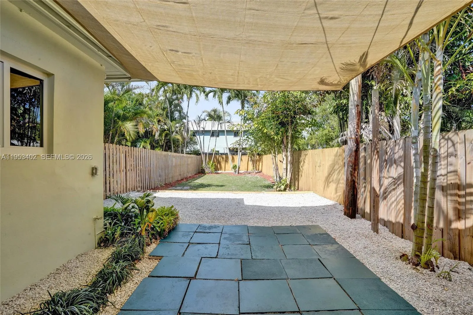 (1429) #2  -NEW sail, fresh stepping stones, new placed stone gravel