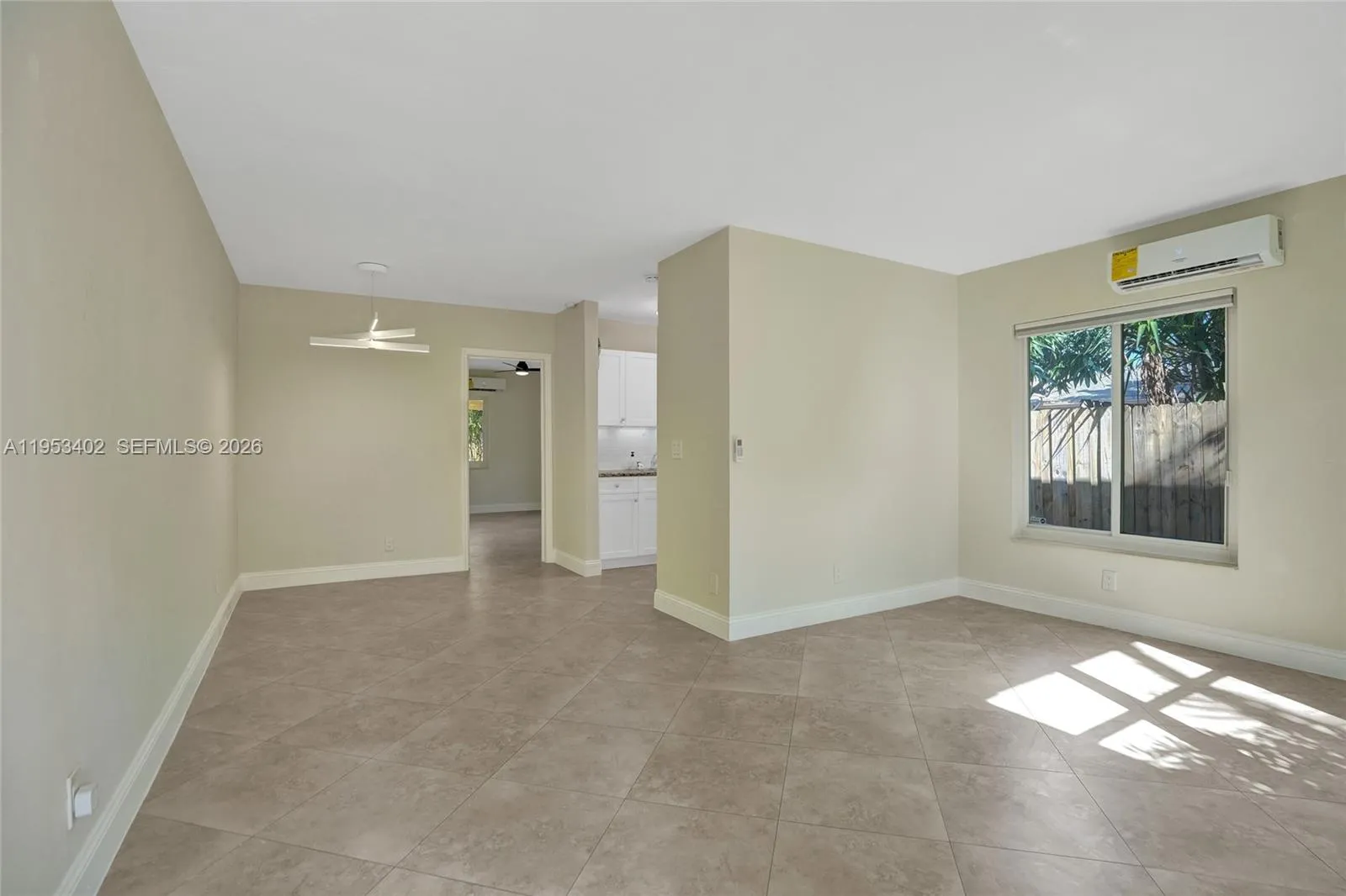 (1429) #2  -As you enter the unit. 5 NEW mini-split systems offering zone control for every room