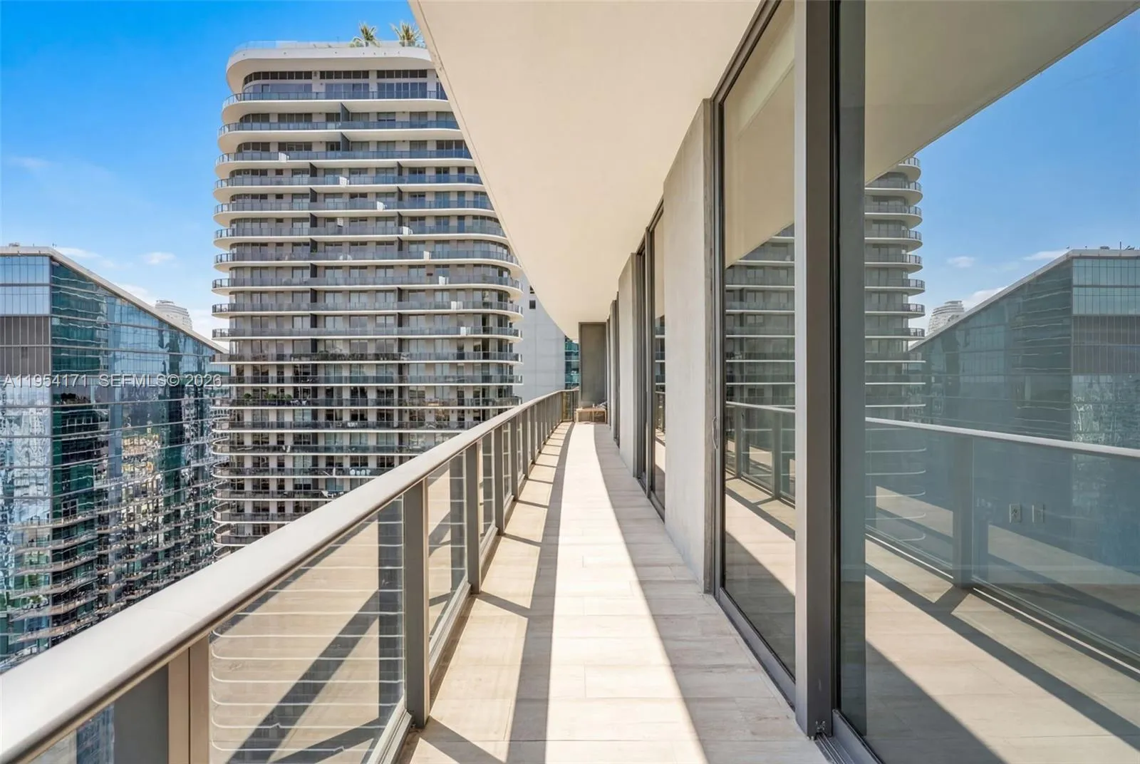 Entire residence open balcony