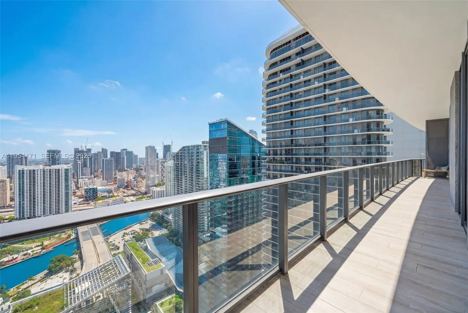 Entire residence open balcony