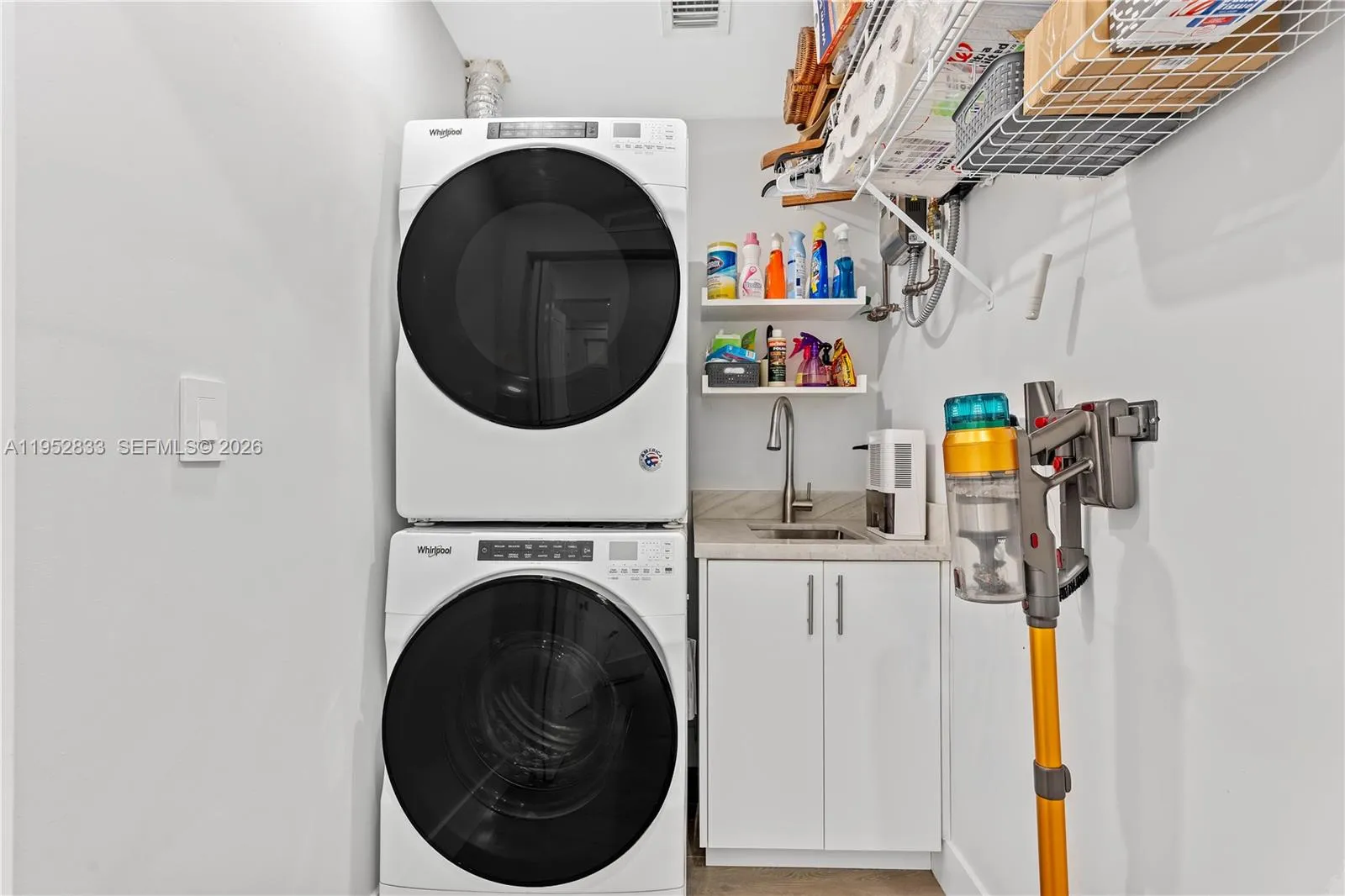 Main house laundry area