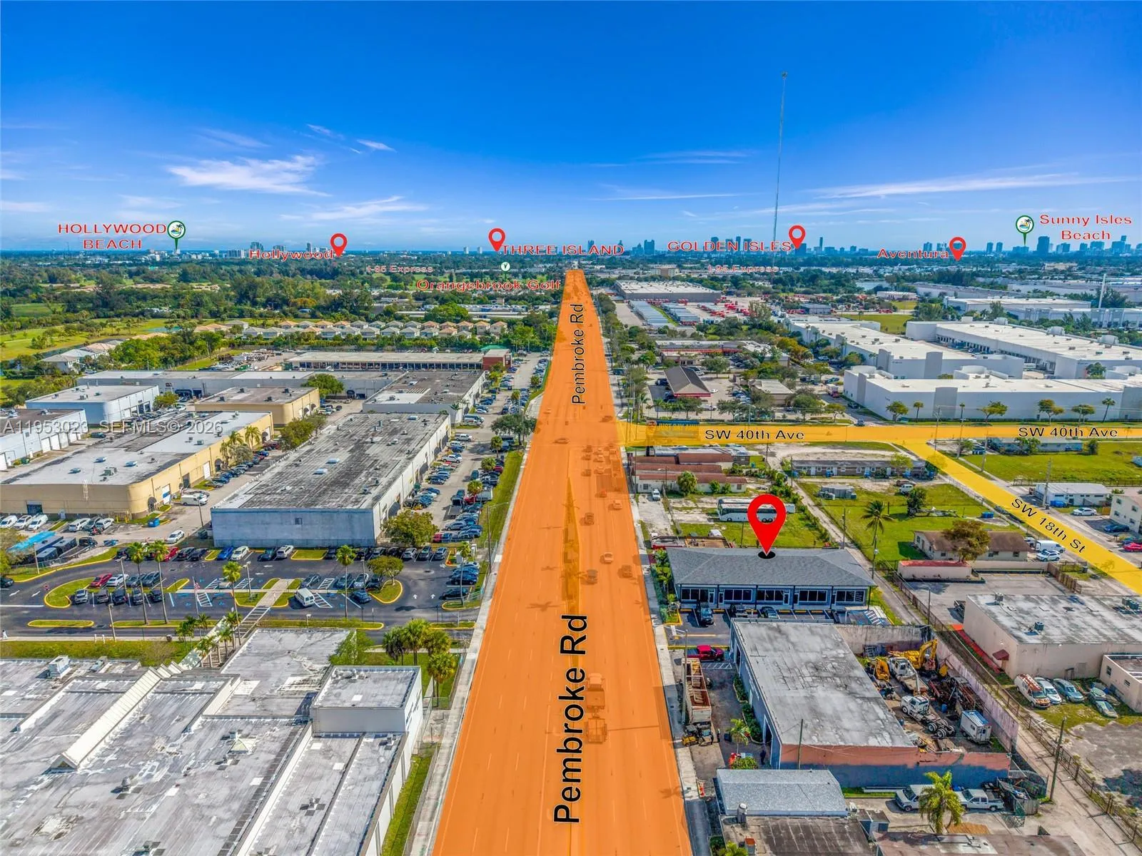 4030 Pembroke Rd, Hollywood, Florida 33021, Hollywood, Florida 33021, ,Commercial Sale,For Sale,4030 Pembroke Rd, Hollywood, Florida 33021,A11953023