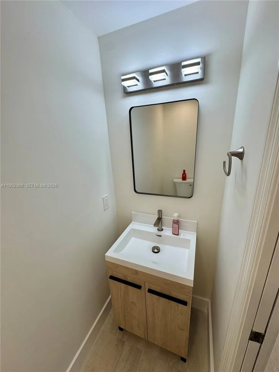 First Floor powder room