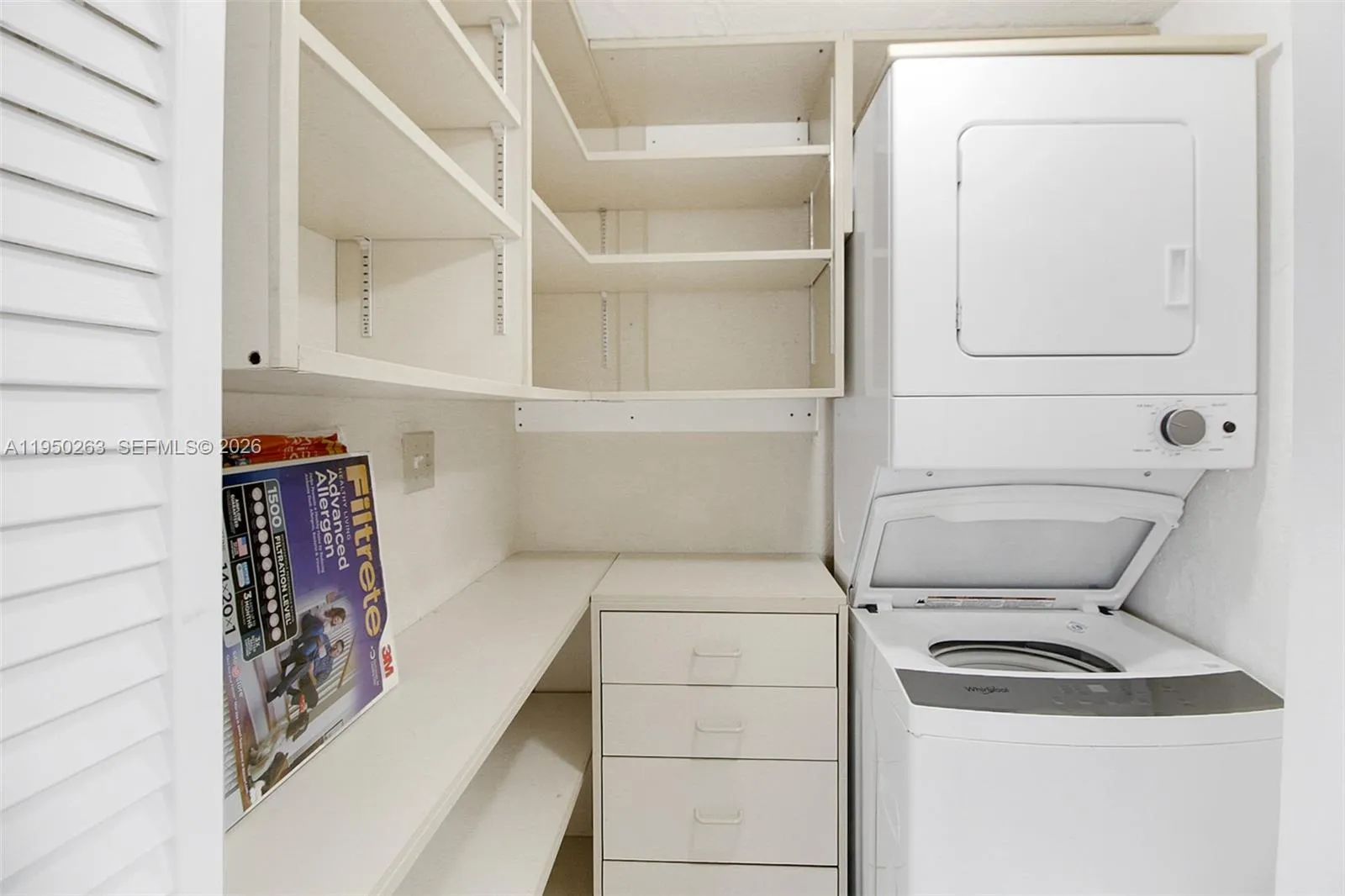 Laundry room off kitchen