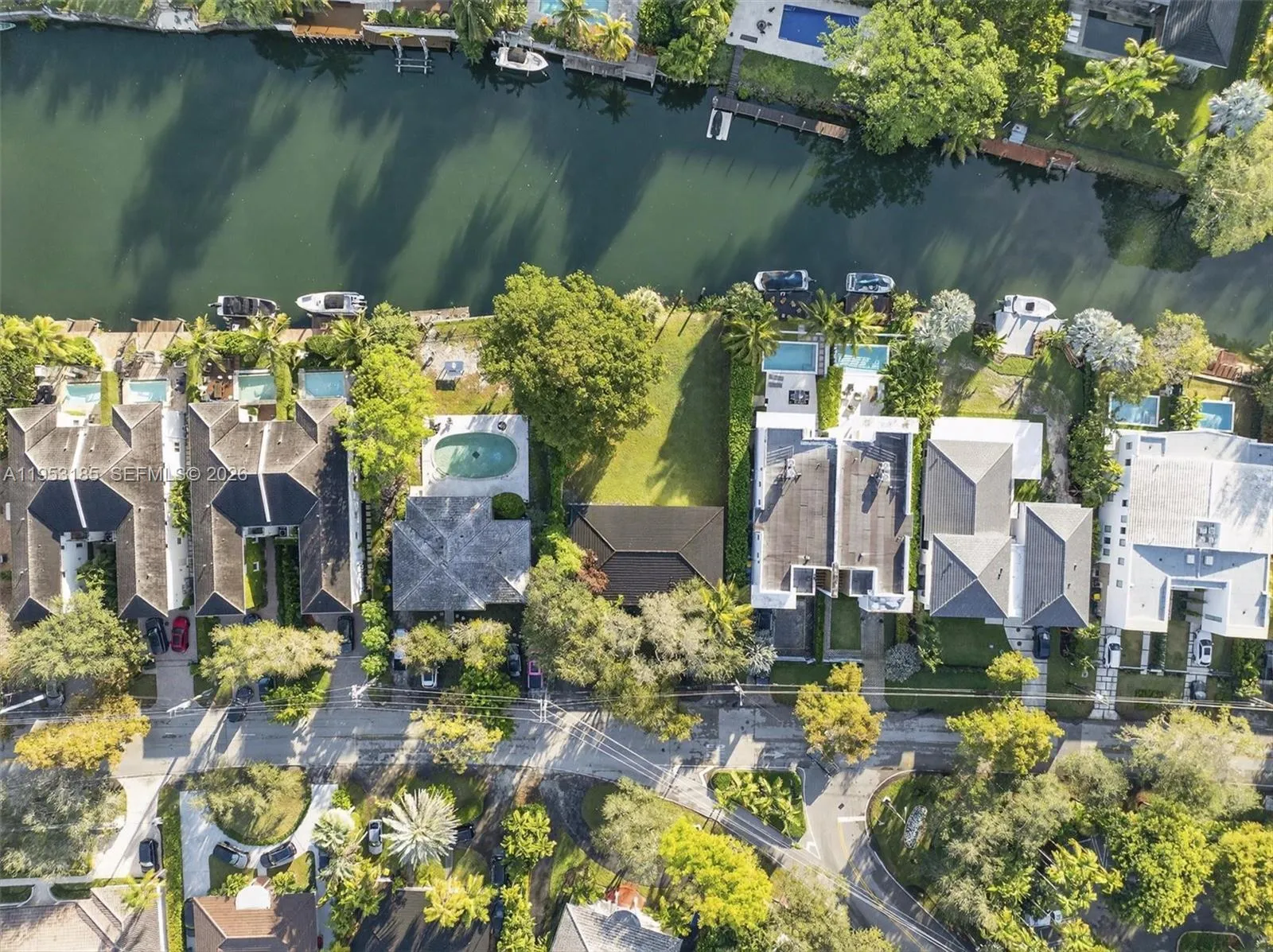 Waterfront opportunity on the Coral Gables Waterway.