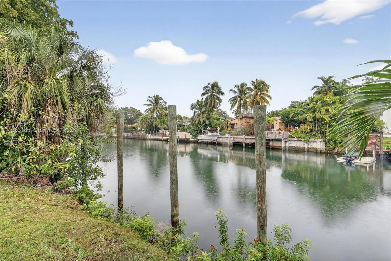 Waterfront opportunity on the Coral Gables Waterway.