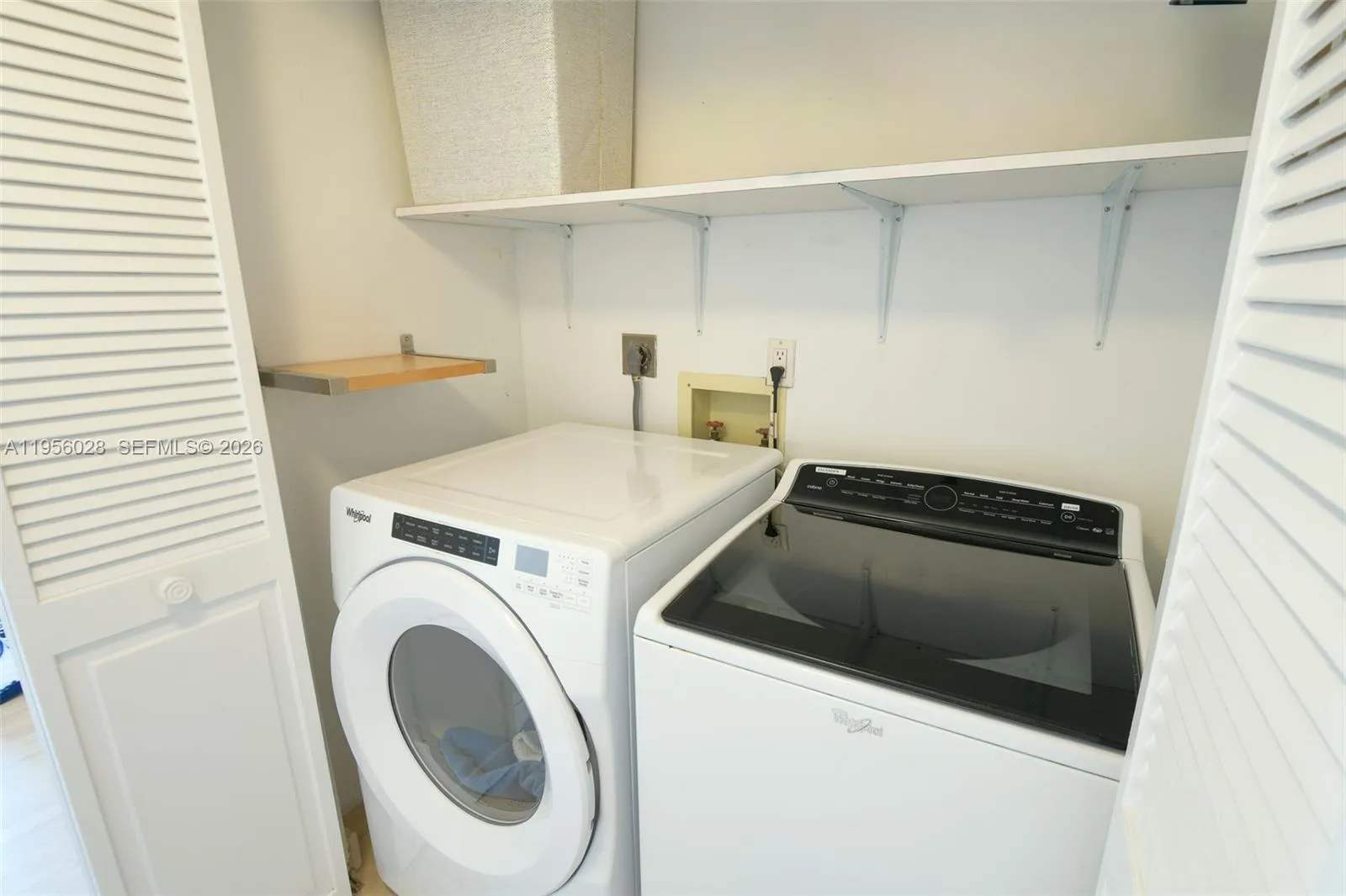 Laundry inside the unit