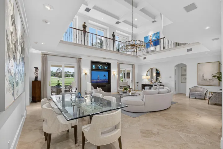 View of Dining and Family Room