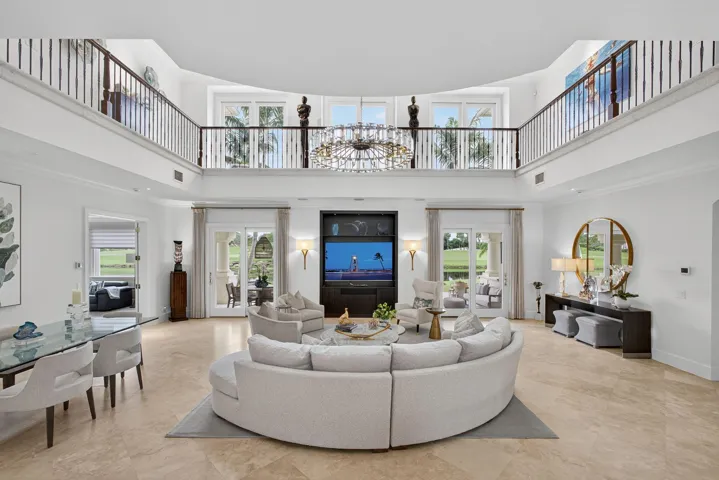 Spacious Living Room with