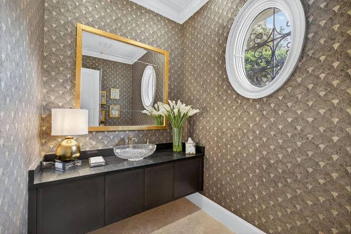 Renovated Powder Room