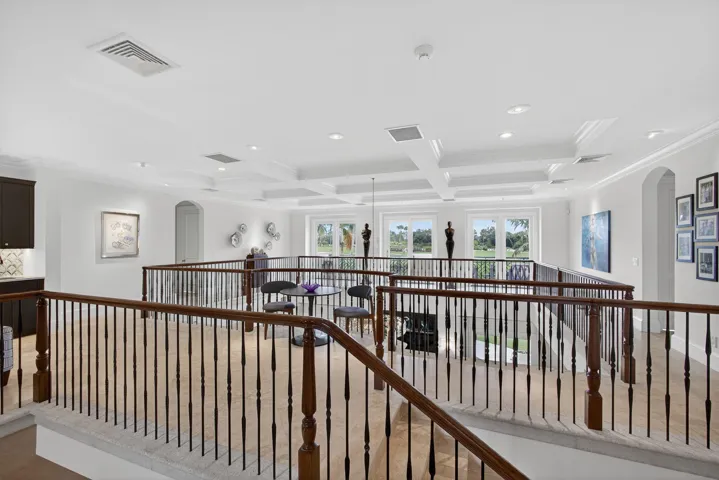 View of Double Doors to Large Balcony