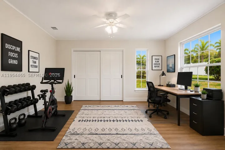 Image digitally enhanced with virtual staging