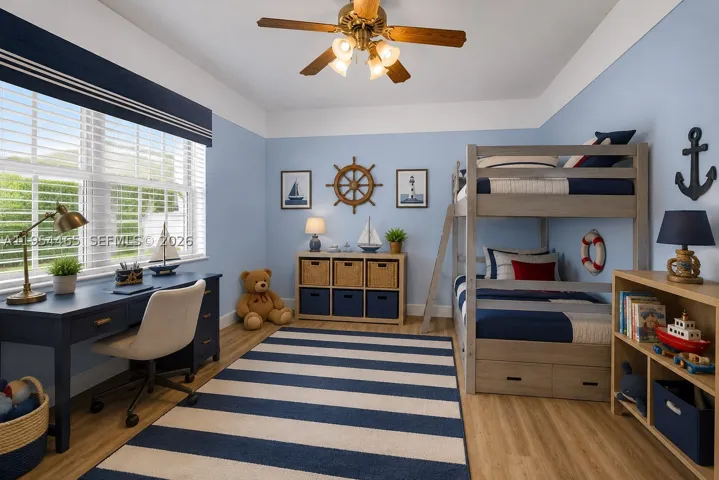 Image digitally enhanced with virtual staging