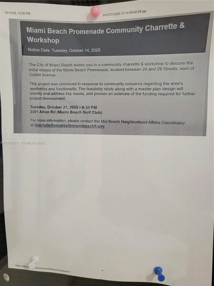 New Project city Miami Beach to come right behind the building from 24th to 29th Street