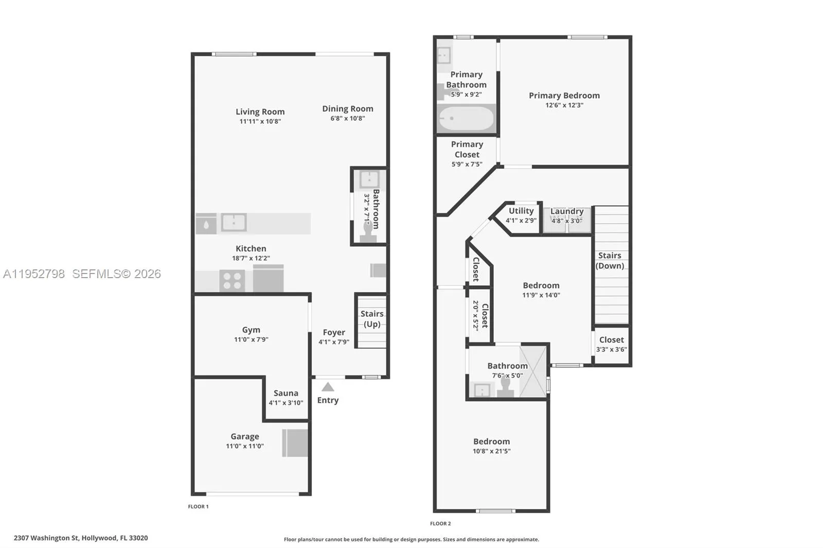 2307 Washington St 5, Hollywood, Florida 33020, Hollywood, Florida 33020, 3 Bedrooms Bedrooms, ,2 BathroomsBathrooms,Residential,For Sale,2307 Washington St 5, Hollywood, Florida 33020,A11952798