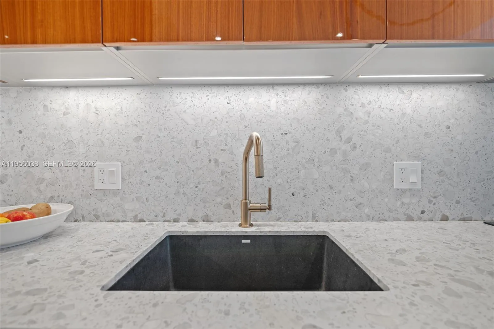 Stylish gourmet kitchen, high-end finishes at Mr. C Residences.