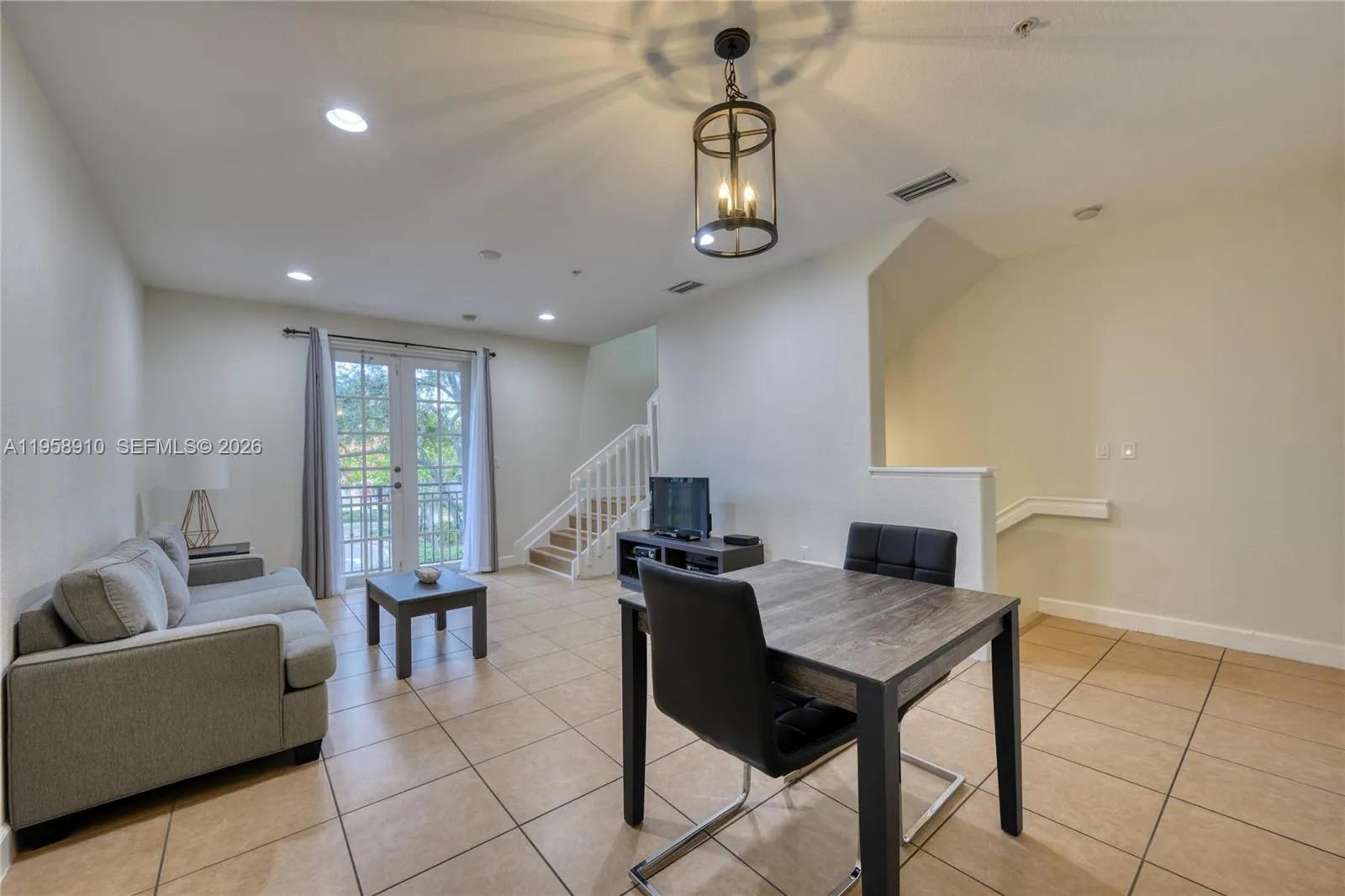 2nd floor Living and Dining Room