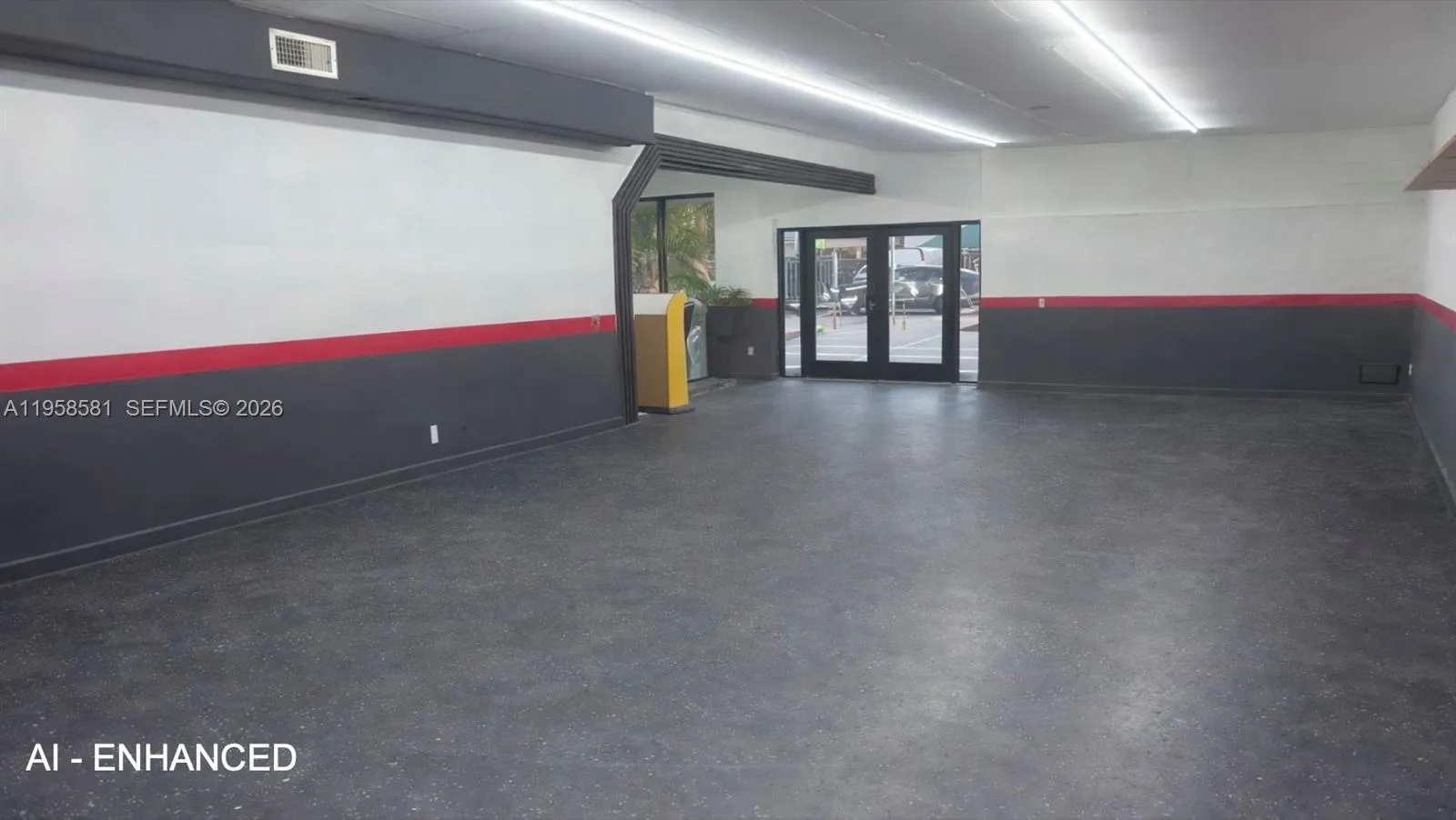 photo has been edited to remove content and give better representation of space