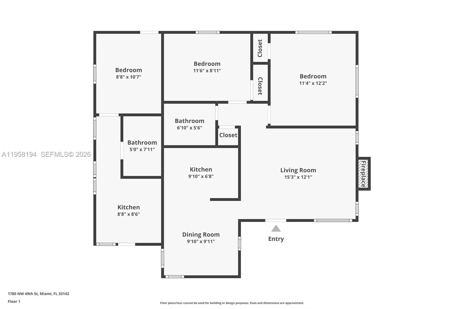 1780 Nw 49th St, Miami, Florida 33142, Miami, Florida 33142, ,Residential Income,For Sale,1780 Nw 49th St, Miami, Florida 33142,A11958194