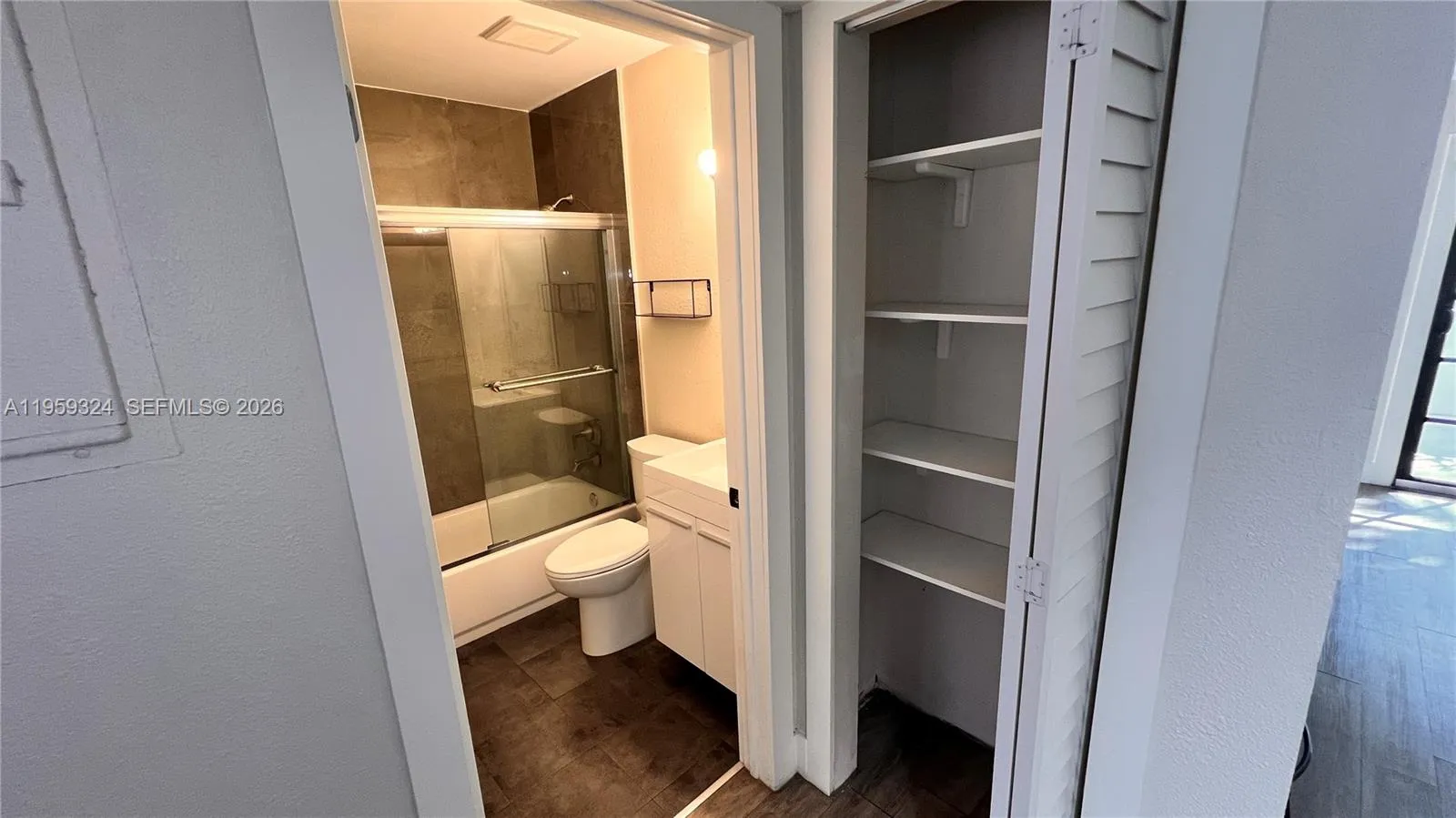 living room closet