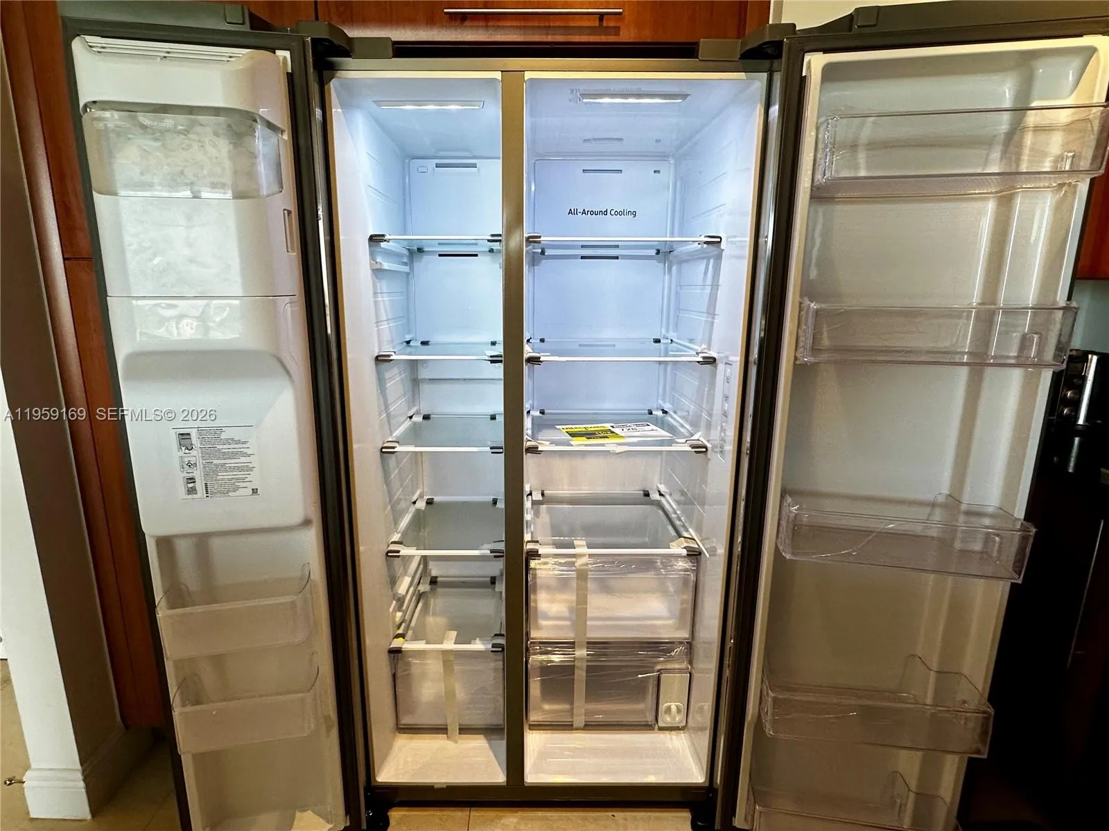 new LG fridge