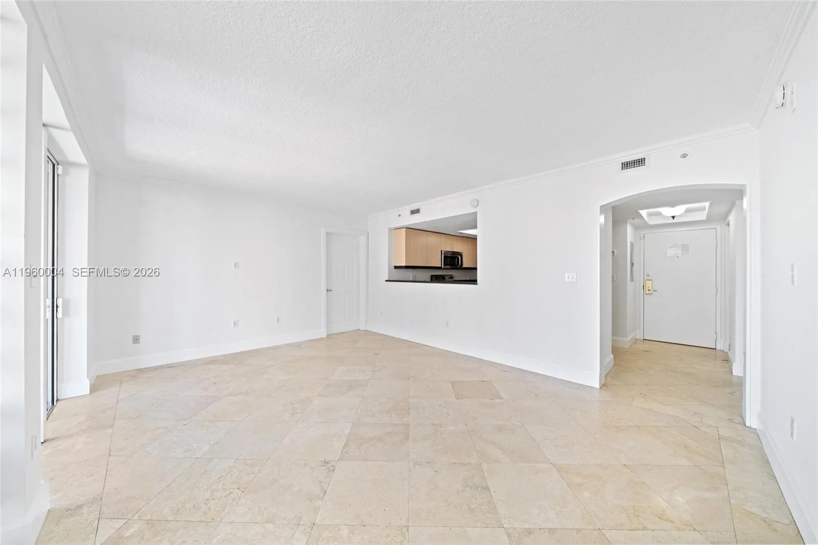 A split floor plan maximizes space and allows enough room for living and dining space