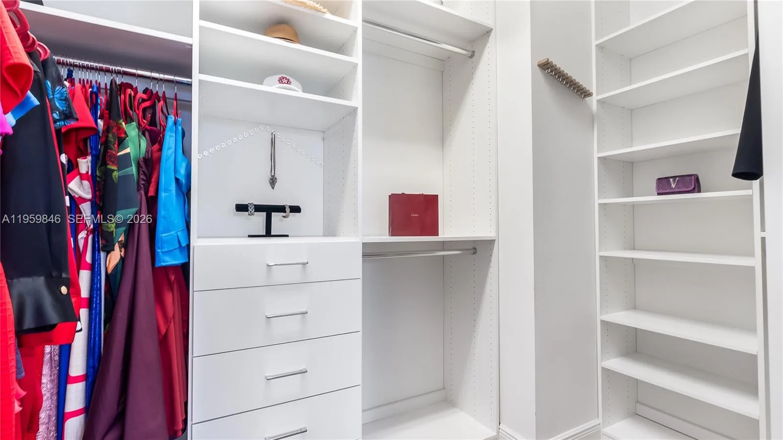 Primary Built-in Walk-in Closet!