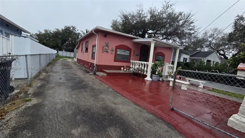 Front of Structure