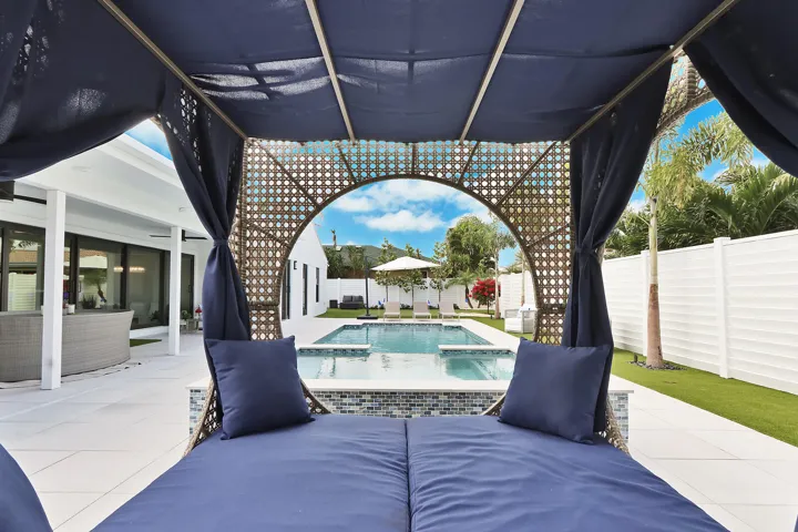 Zen like backyard