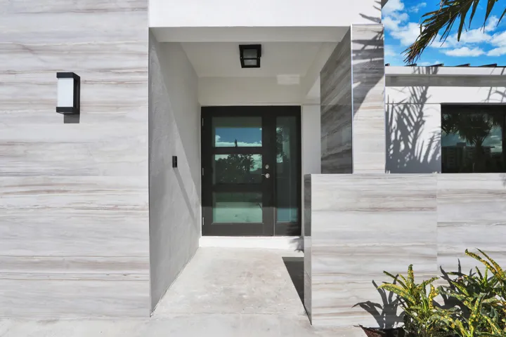 Front entrance