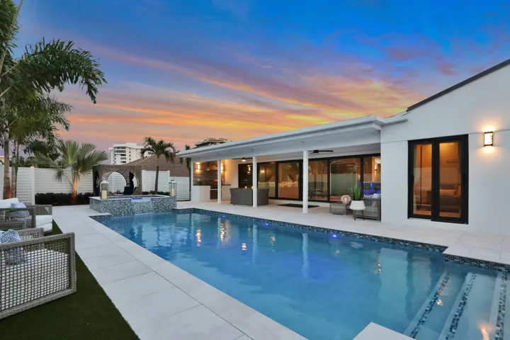 Covered patio