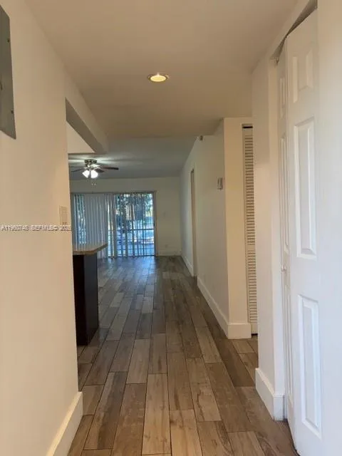 Entrance to the unit