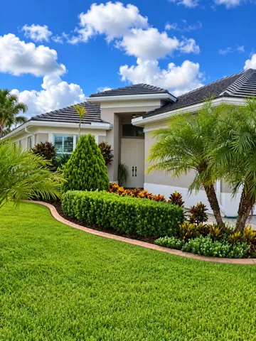 Front walkway entry