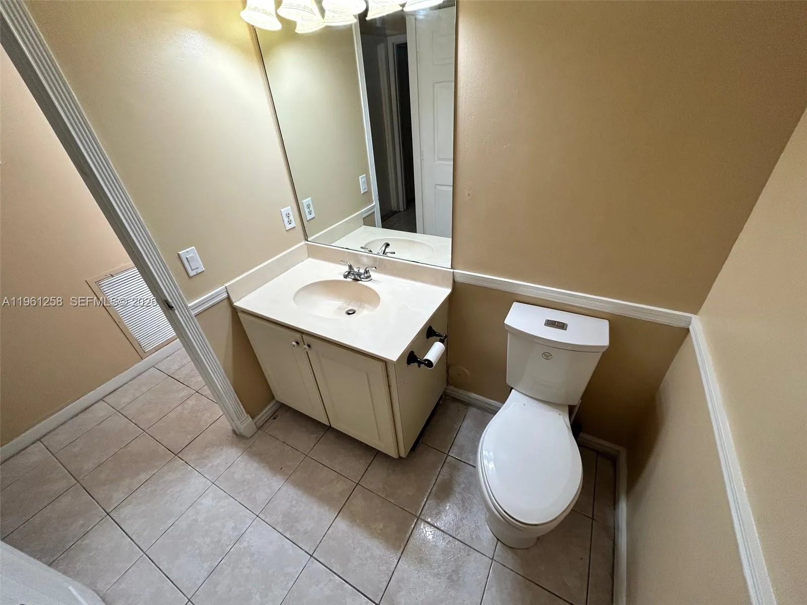 Powder room downstairs