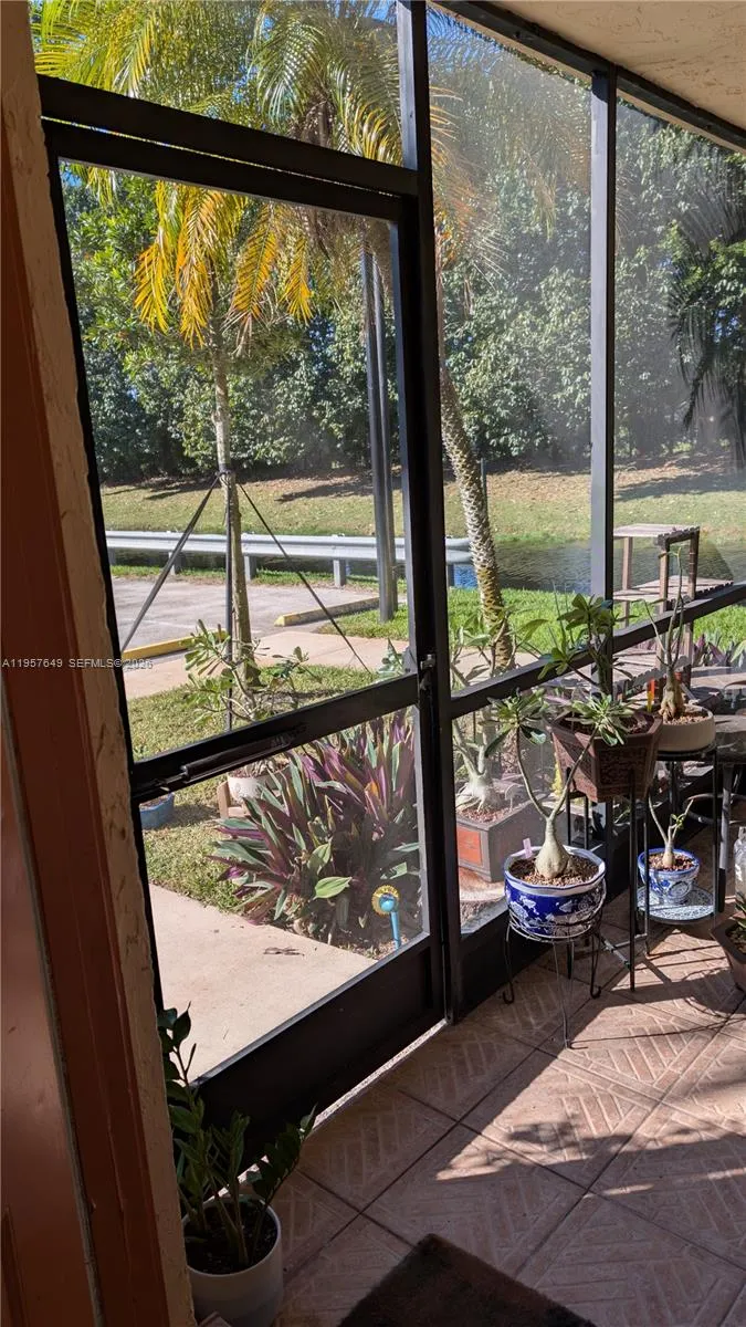 Front lanai looking out front door