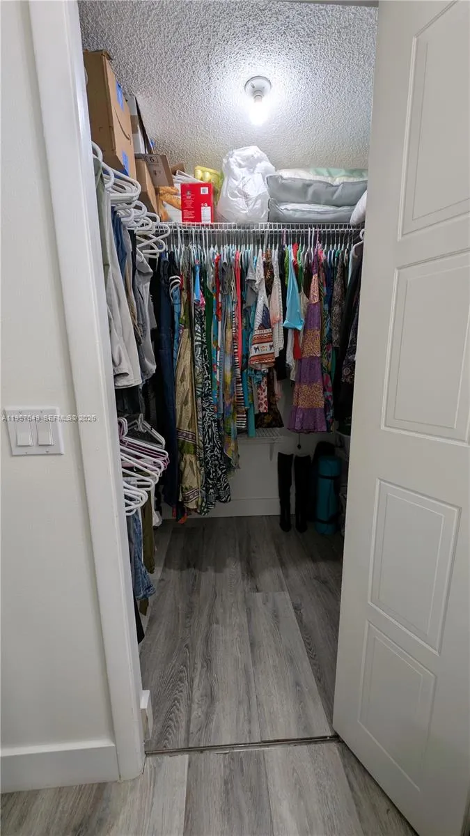 Primary walk-in closet