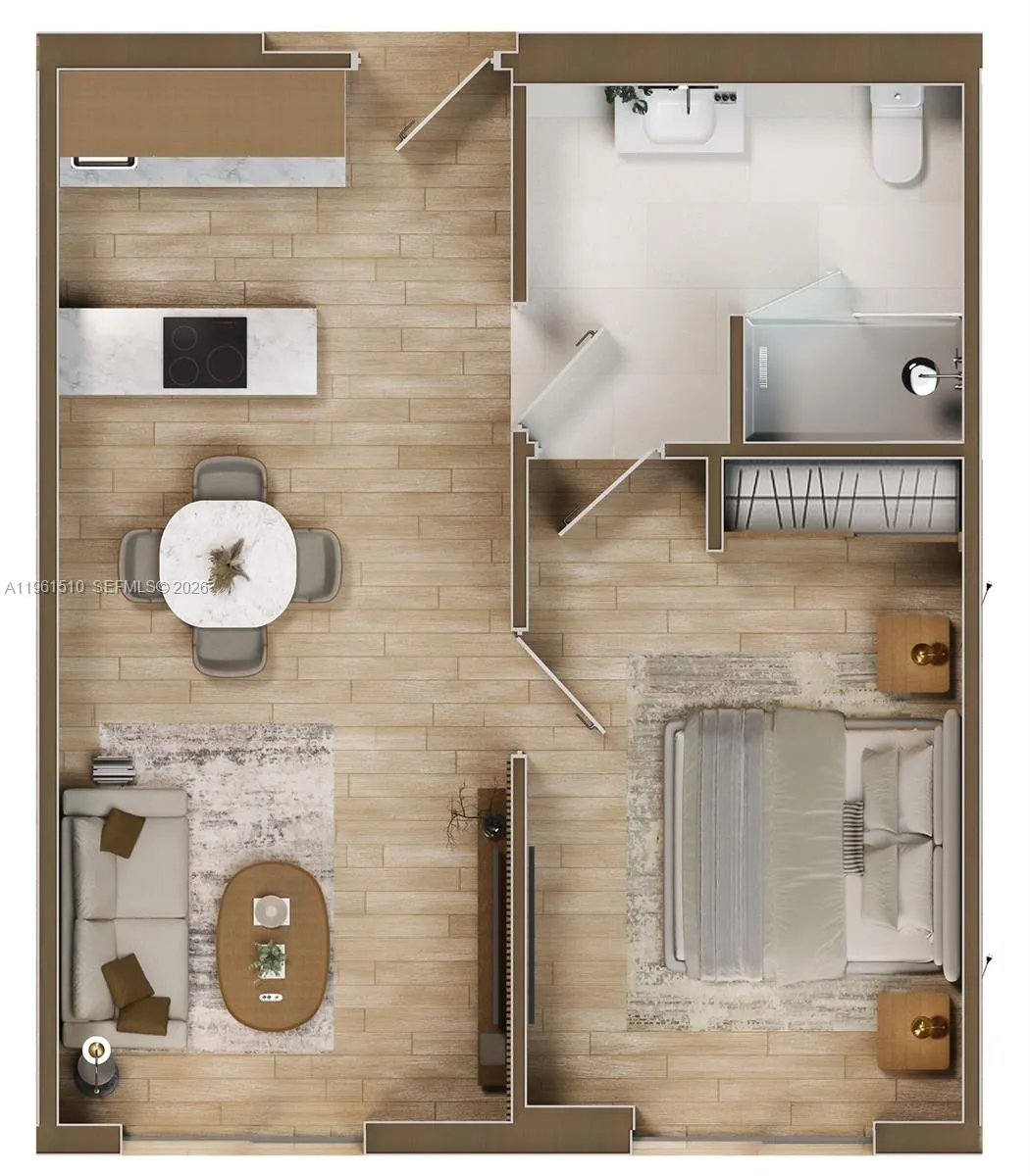 From 539.5 Sq.Ft.\r\nHOA $1.17 per Sq.Ft.