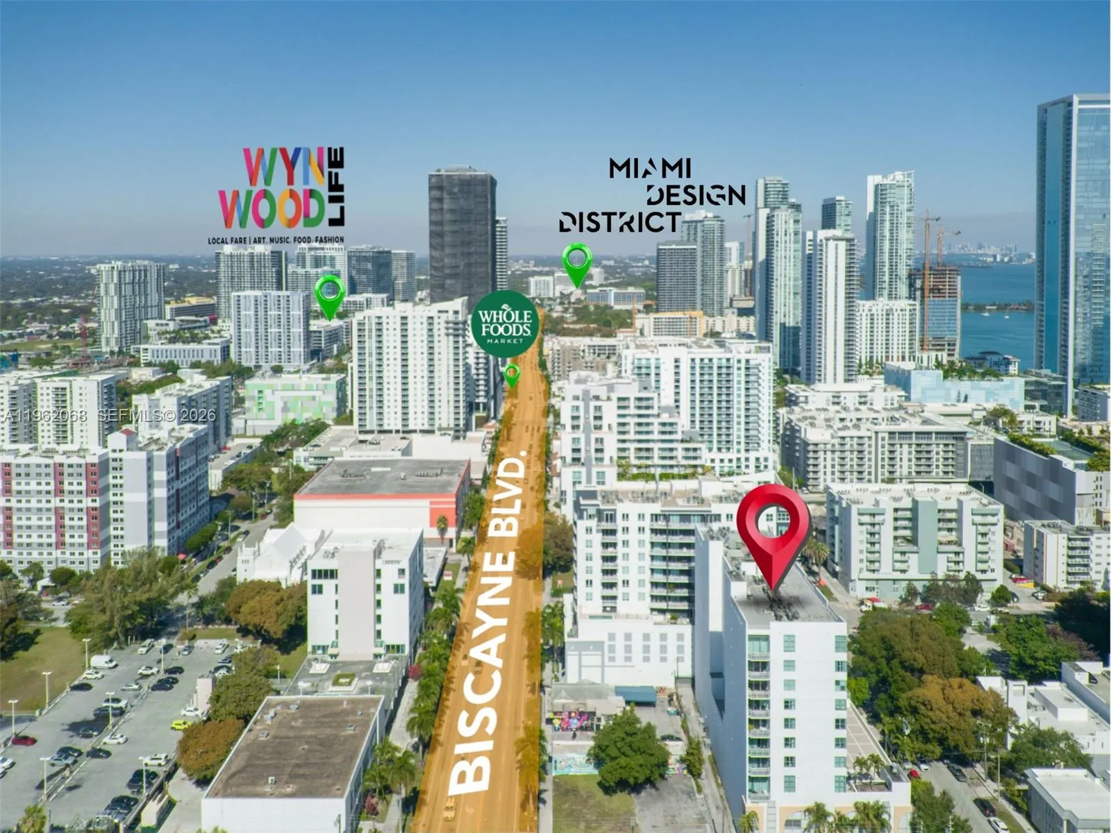 2200 Ne 4th Ave 602, Miami, Florida 33137, Miami, Florida 33137, 2 Bedrooms Bedrooms, ,2 BathroomsBathrooms,Residential,For Sale,2200 Ne 4th Ave 602, Miami, Florida 33137,A11962068