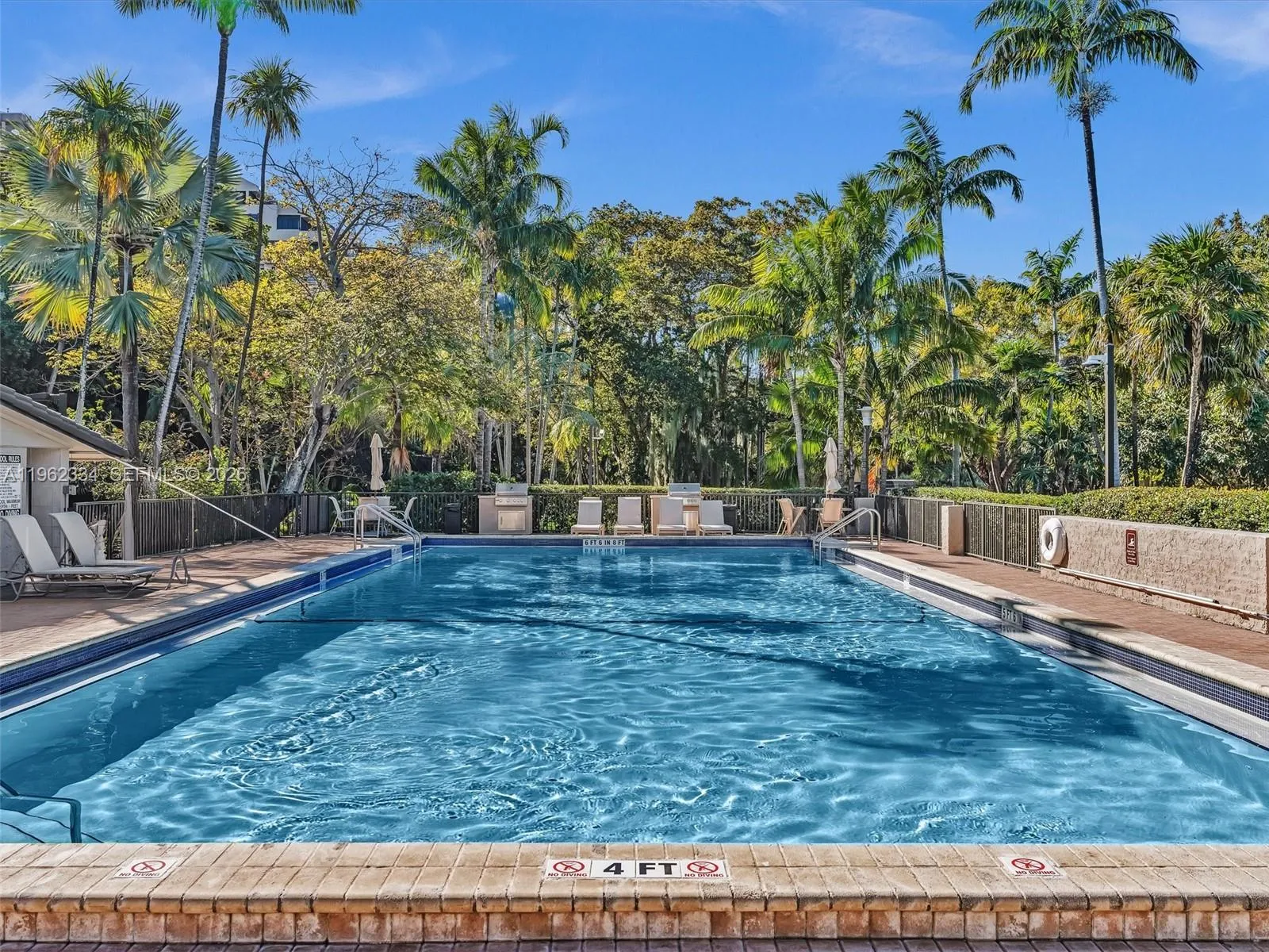 One of the three pools